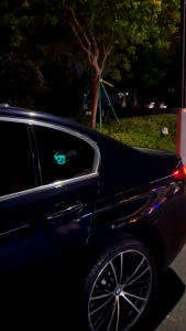 Universal Toyota Car Triangle Window LED Decorate Light Car Rear Window Atmosphere Lamp Intelligent Luminous Seven Color for Toyota Vios Wish Hilux Yaris Rush GR Corolla Cross Avanza Innova Veloz Fortuner Alphard Altis Camry bZ4X RAV4 Harrier