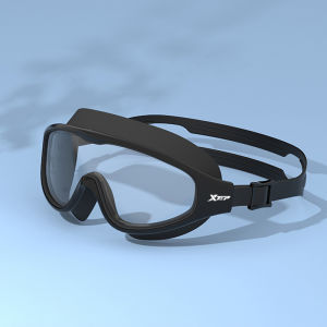 XTEP | Fashionable Large Frame HD Anti-fog Plain Swim Goggles