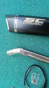 Nitobe ( Sc project ) on NS/RS 150-220 with Silencer