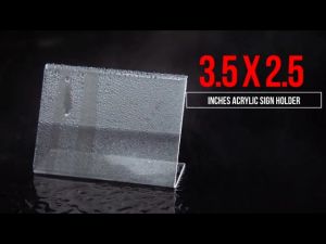 10 ชิ้น ป้ายอะคริลิคตั้งโต๊ะ สำหรับการเสริมสร้างบริเวณใหญ่ - ป้ายราคา ป้ายตั้งโต๊ะ - เมนูเค็ก กรอบรูปอะคริลิค