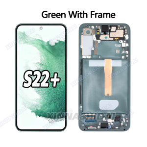 Super OLED For Samsung Galaxy S22 Plus LCD Display Touch Screen Digitizer with Frame For Samsung S22 Plus LCD