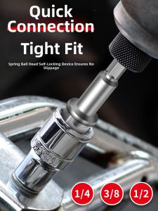 SONGQI | Multi-Function Electric Wrench Adapter Hex to Square Adapter