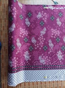 Kain Dior Silk Original Maxmara Motif Premium - Harga setengah meter