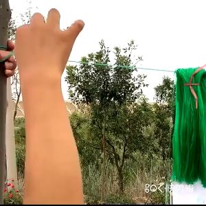 2*100M Plant Climbing Net Durable Nylon Garden Plant Support Mesh Pea Cucumber Vegetable Trellis Net