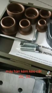 BỘ MÁY HÀN KÈM  KÉO CẮT ỐNG NHIỆT NÓNG LẠNH PPR  ĐẦU HÀN 20.25.32