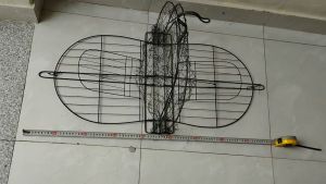 1 cái mẹt 2 mặt bẫy bìm bịp - lụp xếp gọn bẫy các dòng chim lớn chất lượng cao