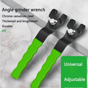 1PC Adjustable Professional Angle Grinder Wrench 12mm/47mm Lock Nut Key Pin Spanner Wrench Handle for Trimming Cutting Machines