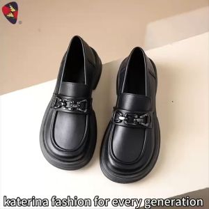 Katerina Fashion Korean Chain Maryjane Shoes Heeled For Women #K-381