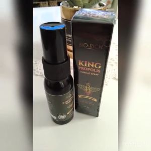 BIORICH King Propolis Throat Spray 30ml menguatkan sistem Anti Imun MUDAH GUNA