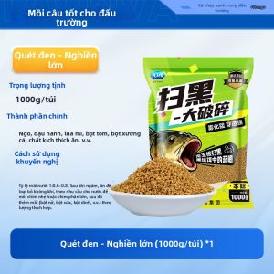 LONGWANGHEN | Mồi Cá Viên Đen Cho Cuộc Thi Đánh Cá