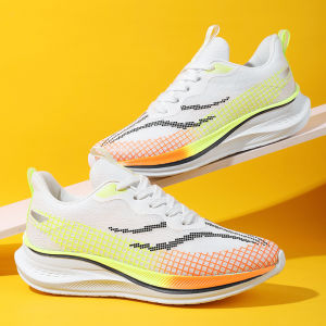 รองเท้าลำลองชายฤดูใบไม้ผลิและฤดูใบไม้ร่วง กันลื่น ทนทานต่อการสึกหรอ รองเท้าเชฟ ตาข่ายระบายอากาศ รองเท้าพื้นใหญ่ 45 46 47 รองเท้าผ้าใบทรงกลม