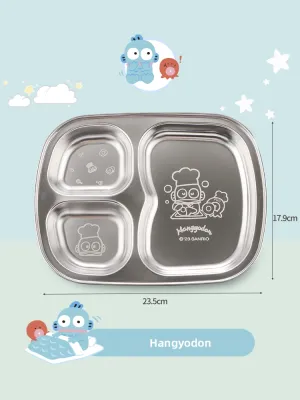 Divided Stainless Steel Children Plate