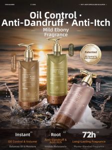 RUYI | Dandruff Control Anti-itch Refreshing Fragrant Men Shampoo