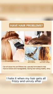 (3in1) Cindynal Hair Conditioner Moisturizing Smooth Non Steaming Hair Mask Nourish Scalp Treatment