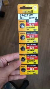 Vỉ 5 Viên Pin Đồng Hồ Đeo Tay Maxell SR621SW / 364 Pro - Hàng Chính Hãng