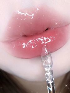 JIUQI | Translucent Glittery Moisturizing Nourishing Mirror-Finish Clear Primer Lip Gloss