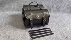 Cặp Túi Da Treo Hông Xe Máy Xe Motor 30cm*15cm*20cm