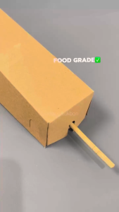 Box Corndog Craft Kemasan Corndog Kemasan Jajanan kekinian / Kotak Corndog 18 x 55 x 5 CM full laminasi