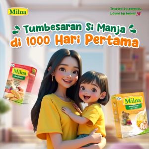 【Promotion🔥】Milna Baby Rusk [Halal]- Original✨/ Banana🍌/ Mix Fruit🍎🍊(130g/260g)