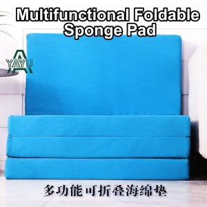 Foldable Mattress Single Mattress And Queen Foldable Bed / 4 Fold / 8cm Thickened Sponge Floor Tatami Mattress Sleeping Mat