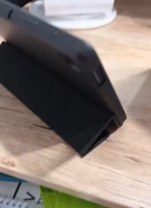 FOLD FLIP CASE STAND SAMSUNG TAB A7 LITE T225/T220 COVER LUXURY LEATHER MAGNETIC ADA TEMPAT PEN