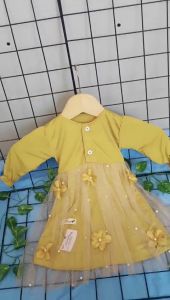 LIME SERIES! Dress Kids & Baby Perempuan / Gamis Anak set Hijab / Gamis Anak Perempuan