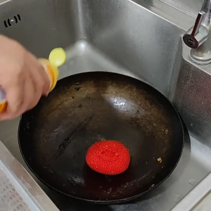 Sponge Fishing Net Scourer /Multiple Cleaner Net With Sponge Round/DishWashing Net With Sponge/Jala Cuci Pinggan/DISH NET WASHER/Round Dish Wash Fish Net Tebal Sponge Cleaning Jaring Penggosok