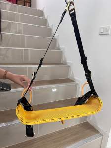 เบาะนั่งโรยตัวทำงานบนที่สูง อุปกรณ์โรยตัว รับน้ำหนัก 22Kn