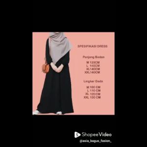 GAMIS ABAYA DRESS WANITA BUSUI TANGAN KARET ADA SAKU TAHAN WOLLPIS S M L XL XXL