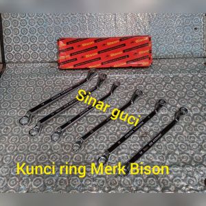 Kunci Ring Berbagai Ukuran Merk Bison