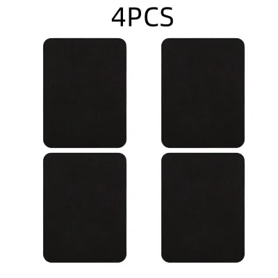 4Pcs Iron on Patches Clothing Repair Multi-Colored Fabric Patches Iron on Strong Glue Cotton Patch for Clothes Jean Repair Decor