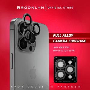 Kamera Belakang untuk iPhone 11-16: Alloy Back Camera & Tempered Glass