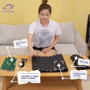 Lying chair fabric cow tendon rope binding rope fabric accessories Folding chair Lunch chair Sleepin