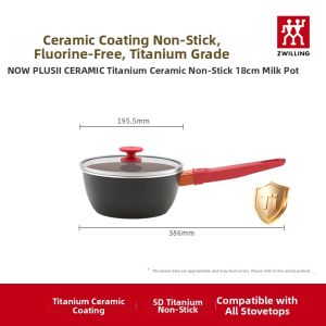 ZWILLING | Titanium Ceramic Coating Non-stick Pan for Frying Cooking and Milk-based Dishes