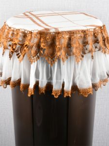 Universal Air Conditioner Cover Ge Midea Vertical Cylindrical Living Room Cabinet Machine Dust Cover Cloth round Tablecloth