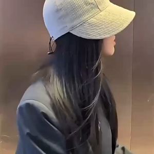 WDS Topi Wanita Pelindung UV Matahari Topi fashion Gaya jepang dan Korea Topi import Bucket T10