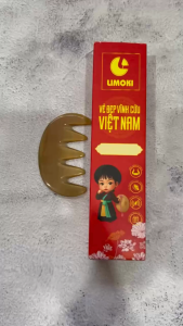 [ Dụng Cụ Diện Chẩn] Lược Cạo Gió Bằng Sừng Limoki
