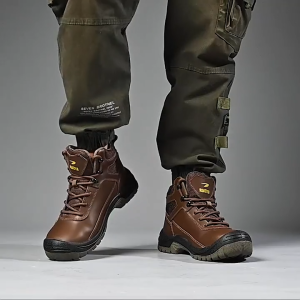 High-quality mens work safety shoes puncture-resistant protective shoes steel-toe military boots and work shoes