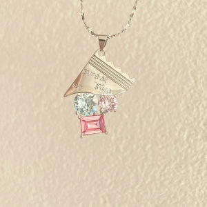 สร้อยคอแบบเปิดได้พร้อมกระเป๋าถุงขนม ดีไซน์ทันสมัยและเป็นเอกลักษณ์ อุปกรณ์เสริมแฟชั่นสำหรับผู้หญิง ดีไซน์ใหม่ล่าสุด