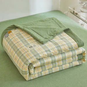 KAMONI | Cool Lightweight Summer Blanket Cotton-Like Machine Washable