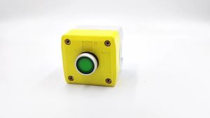 1/2/3/4/5 Hole Button Switch Control Box Button Emergency Stop Dustproof IP65 Button Thickened Yellow Gray