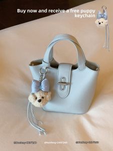 CHIO‘2ND | Seasalt Blue Bucket Handbag Tote Shoulder Bag