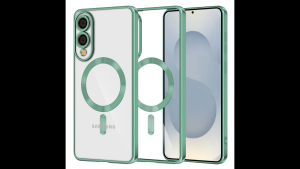 Googlehitech Case Samsung Galaxy S25Fe s25fe (เรือจากประเทศไทย) Magsafe Wireless Charging อะคริลิกันกระแทกใสซิลิโคนยืดหยุ่นเคสฝาหลัง