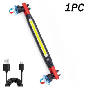 Magnetic LED Mechanic Work Light USB Rechargeable 360° Swivel Flashlight for Car Repair Auto Garage Use Emergency Lamp