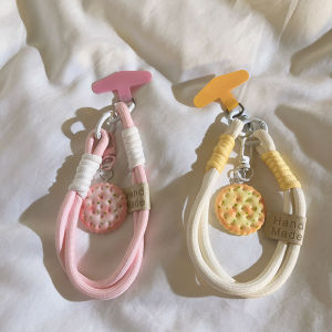 สร้อยคอผ้าไนลอนถัก 3 มิติ สไตล์เรียบง่าย สร้อยข้อมือโทรศัพท์มือถือ DIY ของขวัญวันเกิด เครื่องประดับแฟชั่นสำหรับผู้หญิง