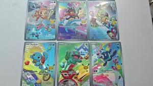 Bandai | Hộp Tem Tự Làm Charmander Rowlet Piplup Litten Turtwig Popplio Bulbasaur Bộ Sưu Tập Thứ 30 Flashcard Quà Tặng Thẻ Ptc Từ Phiên Bản Tiếng Anh