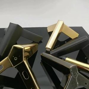 4pcs 8/10cm Black Gold Furniture Legs: Enhance Your Sofa Bed & More
