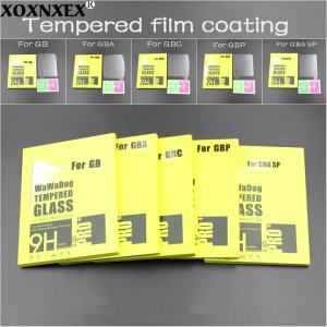 Miếng Dán Cường Lực Chống Xước Cho Màn Hình Gameboy Advance Color GB GBC GBA GBP GBA SP Đóng Gói Đơn Hoặc Bán Sỉ