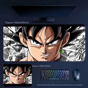 Bandai | Premium Leather Mouse Pad Cartoon Anime Anime Dragon Ball Series High-quality Non-slip Leather Mouse Pad Wrist Support Desk Mat