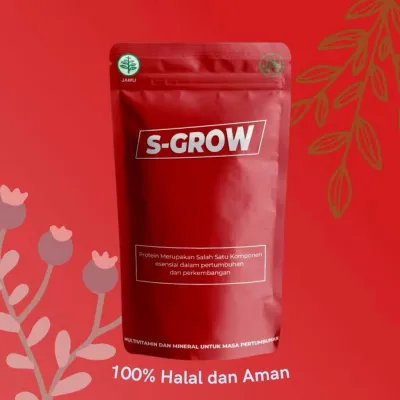 SUSU S GROW ORIGINAL MILK POWDER MENINGKATKAN KETINGGIan